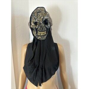 Vintage Easter Unlimited Fun World crypt Skull creature mask Halloween Haunted